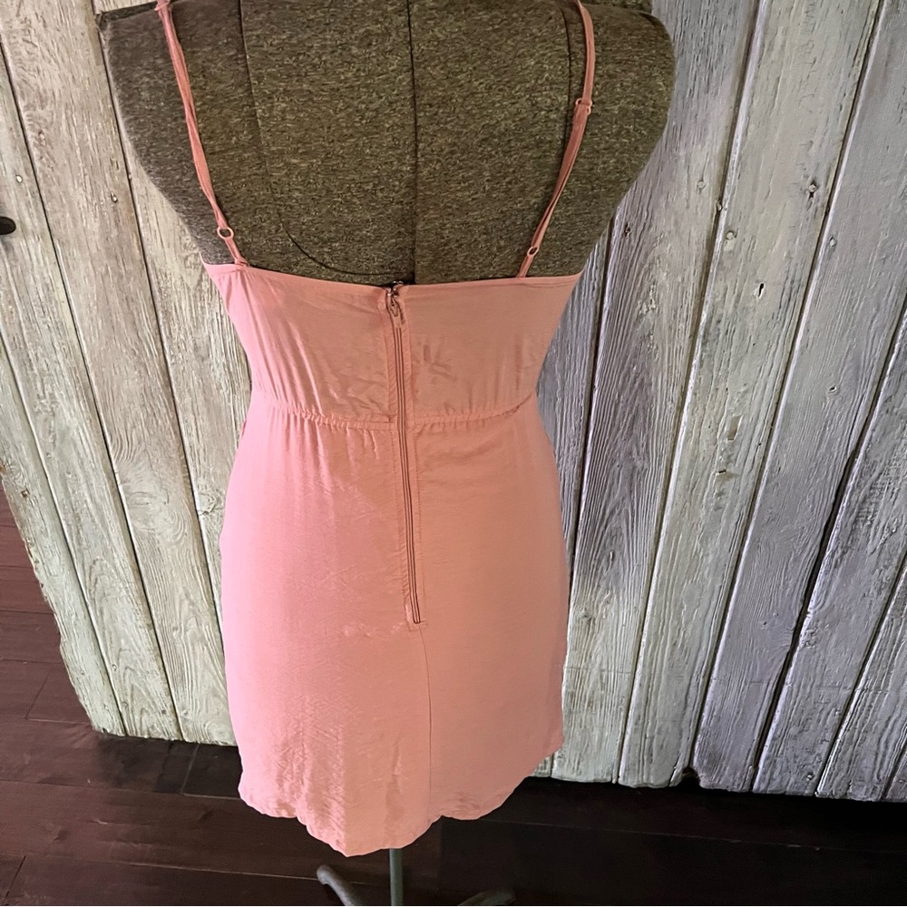 FAVLUX Coral Spaghetti Strap Dress - Picture 5 of 7